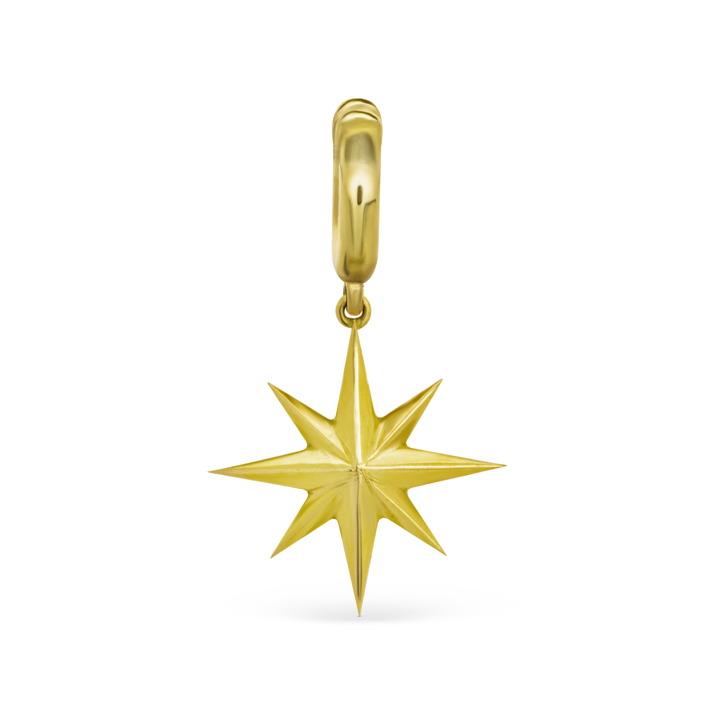 north star gold charm by STACK'D jewellery UAE stackdworld