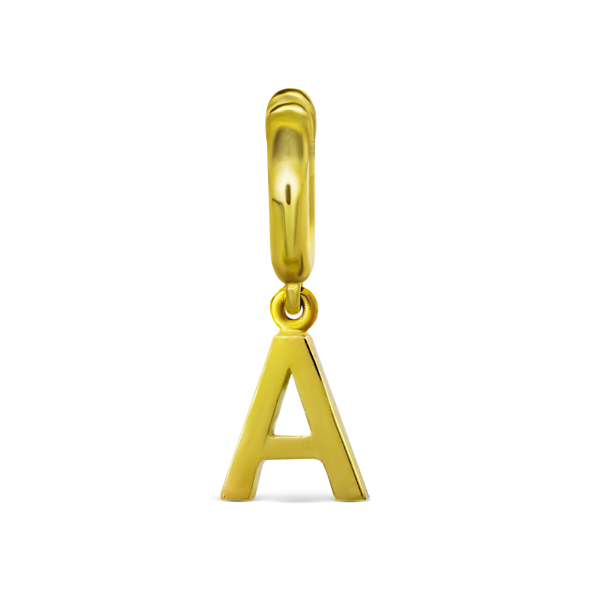 A letter charm by STACK'D jewellery UAE stackdworld