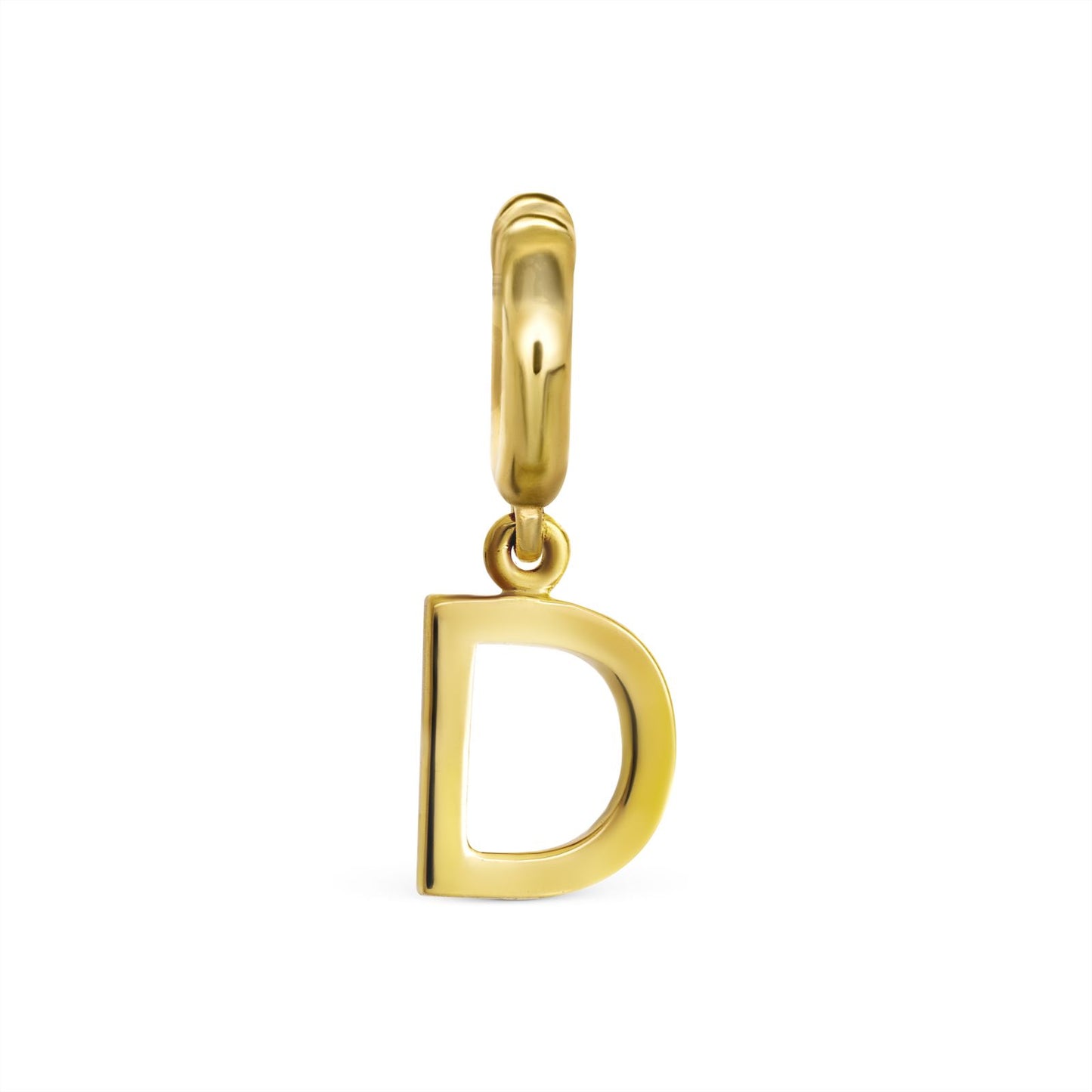 D letter charm by STACK'D jewellery UAE stackdworld