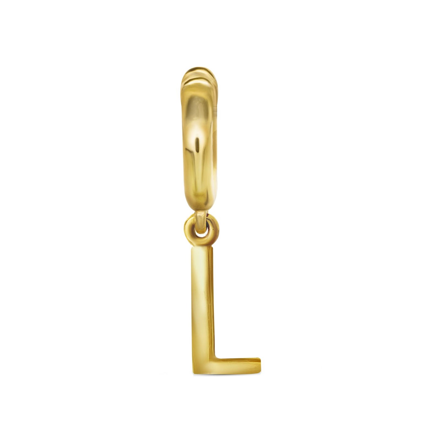 L letter charm by STACK'D jewellery UAE stackdworld