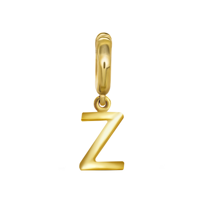 Z letter charm by STACK'D jewellery UAE stackdworld