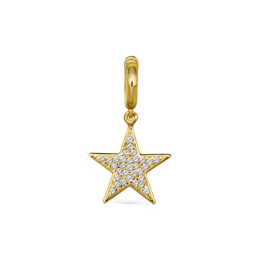 diamond star charm by STACK'D jewellery UAE stackdworld