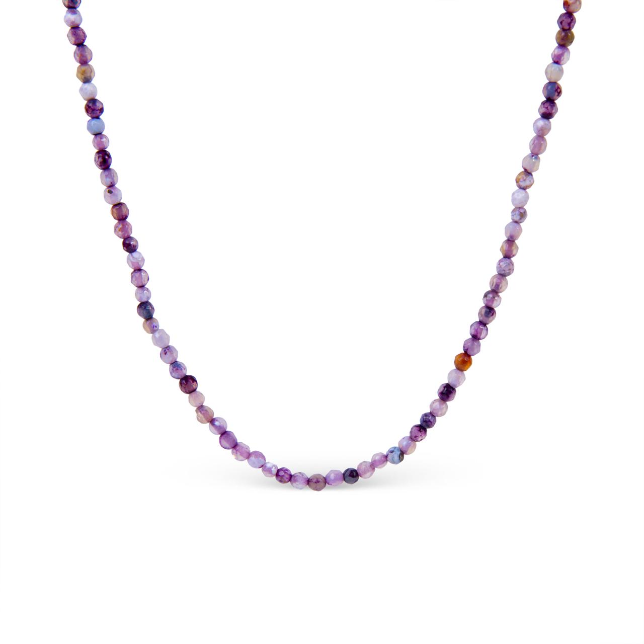 semi precious colored stone necklace by STACK'D jewellery UAE stackdworld